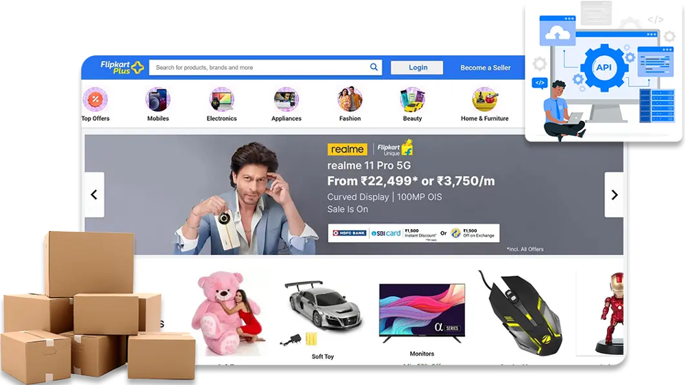 flipkart api for products